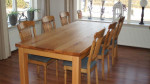 massief eiken tafel